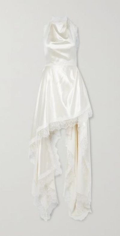 lace cover for dress Women's The Breeze In My Hair White Open Knit Cover Up Mini Dress | Size: L main image 1