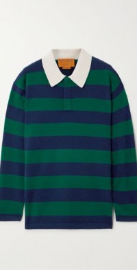 GUEST IN RESIDENCE Rugby oversized striped cashmere sweater