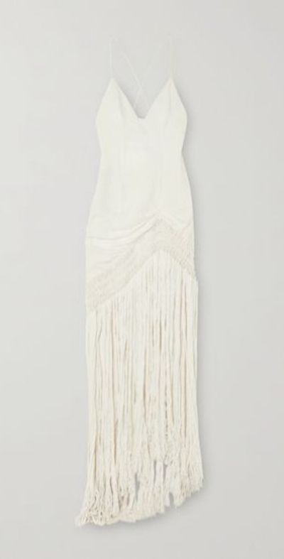 loewe asymmetric dress Asymmetrical neckline mesh dress main image 0