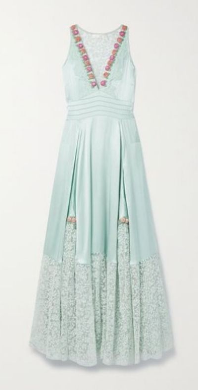 love shack fancy green dress Love Shack Fancy