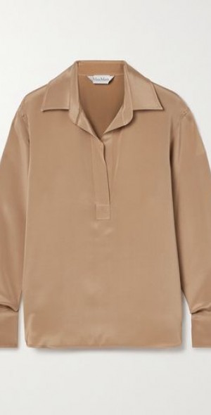 Sonoro Max Blouse in Stone