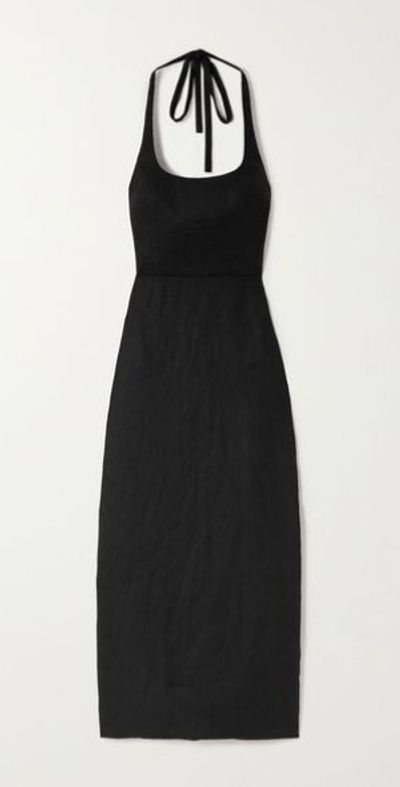 REFORMATION - Yana linen halterneck midi dress