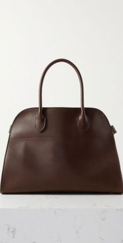 THE ROW Margaux 12 buckled leather tote