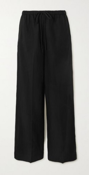 NWT! Pendleton Tencel Fabric Women Size 4 Petite Pants Tencel Blue Wide