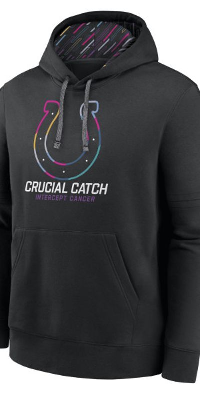 Nike Indianapolis Colts Crucial Catch Club Men's NFL Pullover