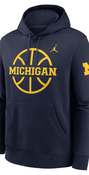 michigan hoodie nike
