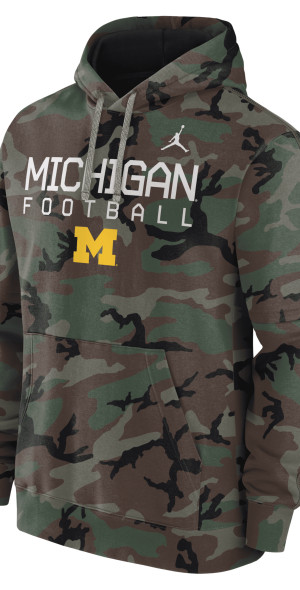 michigan football hoodie jordan