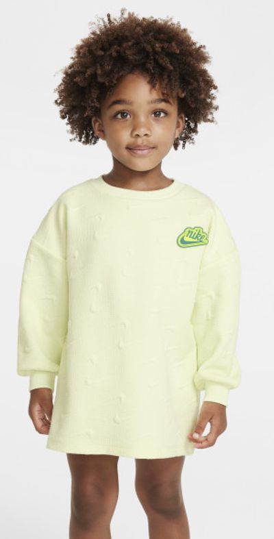 lime green nike dress Women Oversized Fit Short Sleeve Outdoor Dress, Lime Green