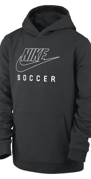 Nike Swoosh Club Fleece Big Kids' Soccer Pullover Hoodie in