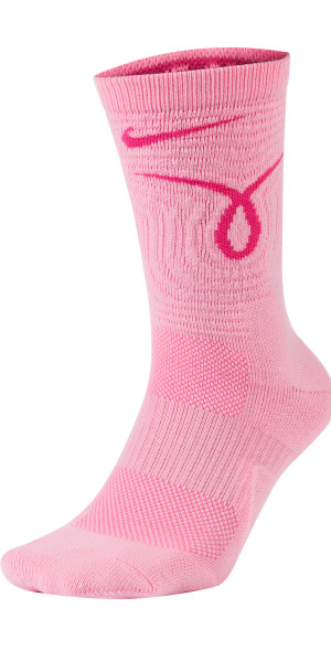 nike elite socks pink breast cancer