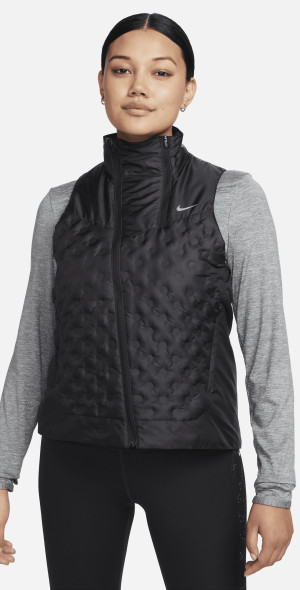 Nike - Women's Therma-FIT ADV Repel AeroLoft Running Vest in Black, Size:  Small | FB7606-010