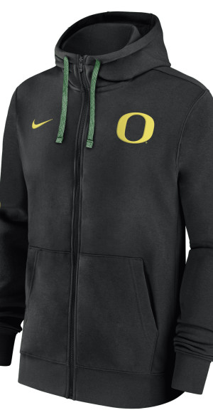 Nike - Oregon Ducks Sideline Team Issue Men's College Full-Zip