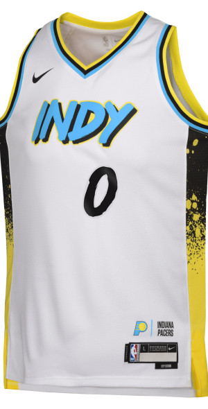 専用Pacers Haliburton GameJersey XXL Tyrese Haliburton Indiana Pacers 2024-2025 Game Worn