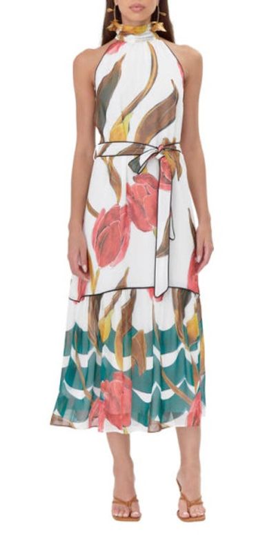 sachin and babi light blue dress Adelyn Rae Katia Overlay Pleated Dress