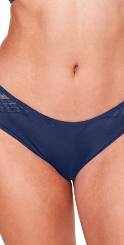 Adore Me Adore Me Amellia Cheeky Panties in Dark Blue at Nordstrom, Size X-Small