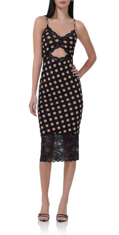 afrm cut out dress AFRM Essie off the shoulder cut out back detail ruched maxi dress in pastel abstract print