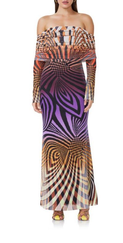 long bandage dress THE SARA GOWN – HERVÉ LÉGER