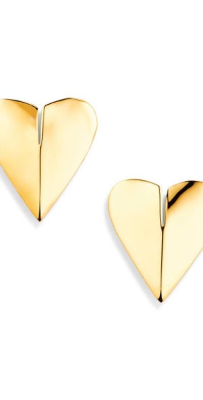 Alaïa Alaïa Le Coeur Earrings in Or at Nordstrom