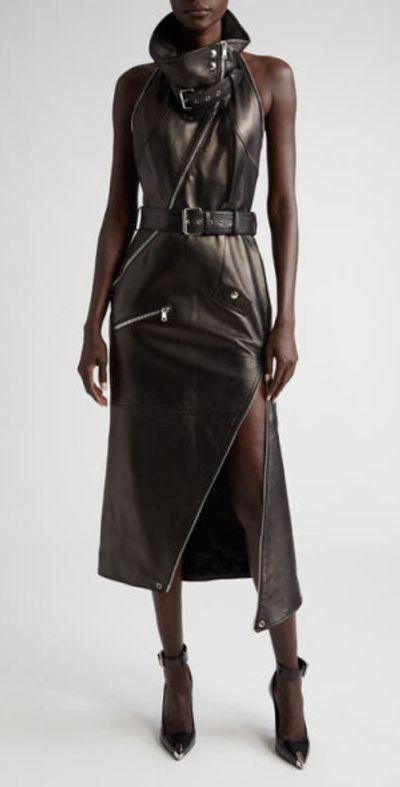 blue dress for baby girl Alexander McQueen by Sarah Burton - Black Women Party/Cocktail Dress main image 1