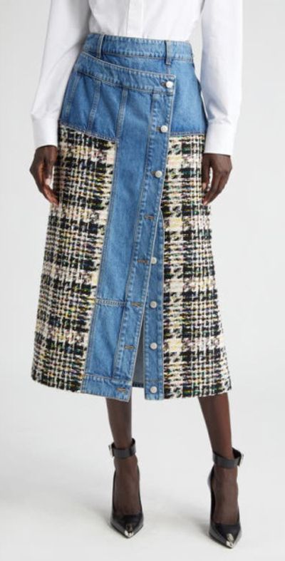 Knit Skirt Tweed Skirt Nordstrom Rack Alexander McQueen Mixed