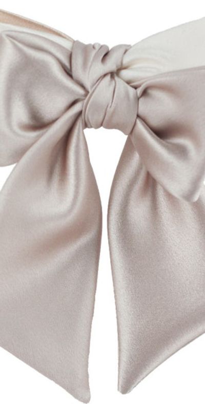 Alexandre de Paris Alexandre de Paris Premiere Dame silk bow barette in Pink at Nordstrom