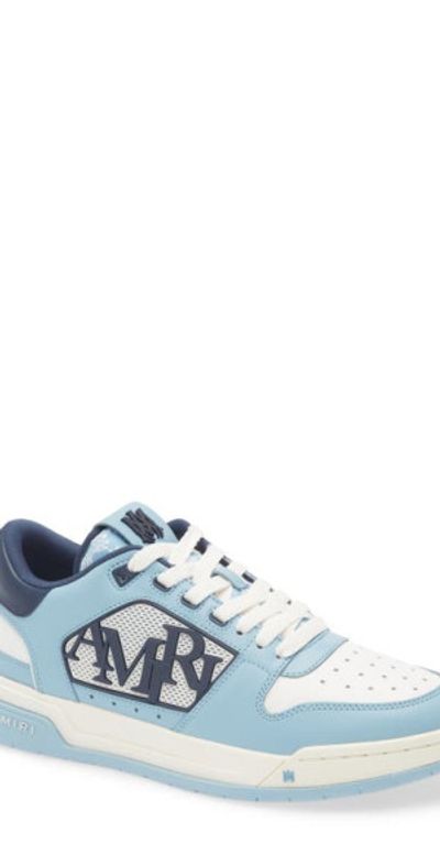 AMIRI AMIRI Classic Low Top Sneaker in Ocean Sky at Nordstrom, Size 7Us
