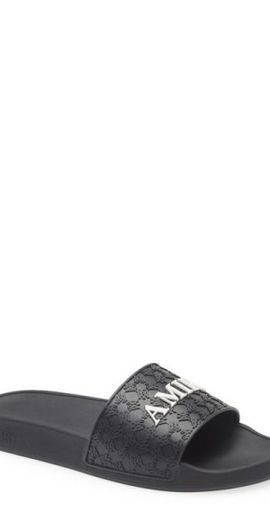 AMIRI AMIRI MA Quad Slide Sandal in Black at Nordstrom, Size 7Us