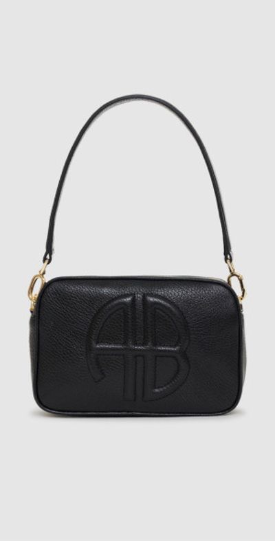 ANINE BING ANINE BING Lili Bag in Black Pebbled at Nordstrom