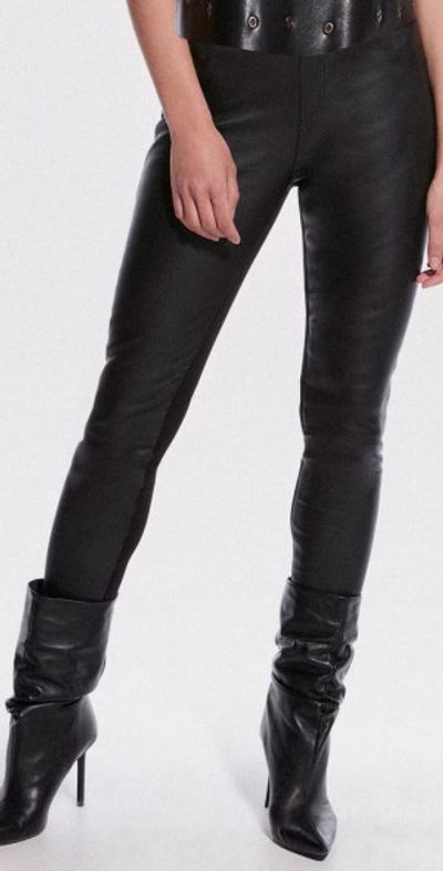 AS by DF AS by DF Kiki Stretch Leather Leggings in Black at Nordstrom, Size X-Small