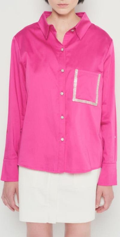 AS by DF AS by DF Valentina Blouse in Magenta at Nordstrom, Size X-Small