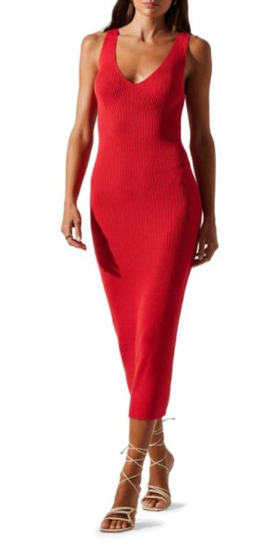 date night bodycon dress ASTR The Label Cora Sweater Dress main image 0