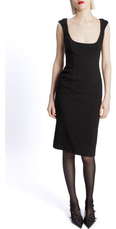 Bardot Bardot Audrey Fitted Dress in Black at Nordstrom, Size 2