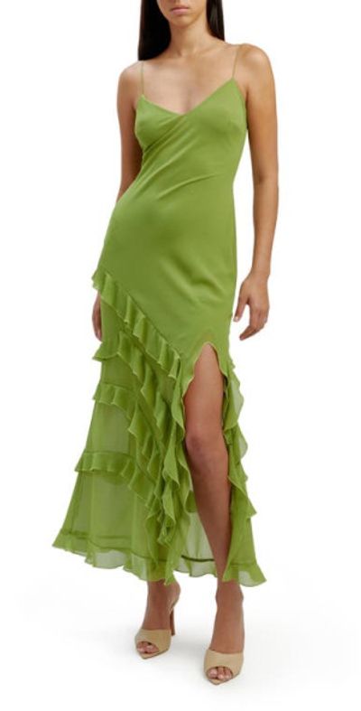 apple green maxi dress Amerie 2.0 Maxi Dress Apple Green – Aseye Studio main image 0