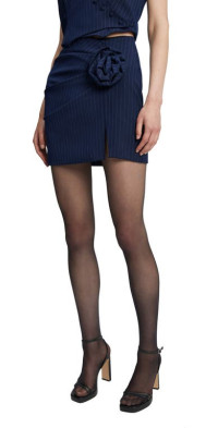 Bardot Layton Pinstripe Mini Skirt
