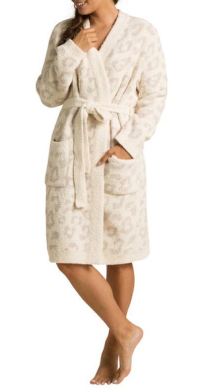 barefoot dreams barefoot dreams CozyChic® Robe in Cream/Stone at Nordstrom, Size Small