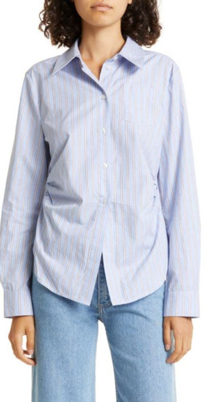 Baum und Pferdgarten - Maria Stripe Organic Cotton Button-Up Shirt 