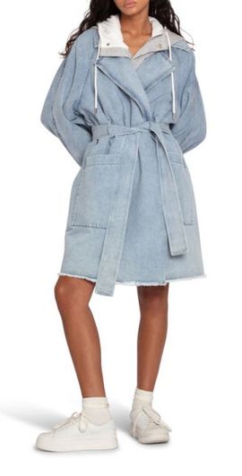 Belle & Bloom Belle & Bloom Fresh Boyfriend Denim Jacket in Stonewash at Nordstrom, Size X-Small