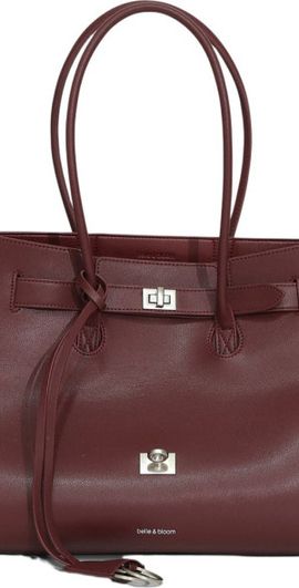 Belle & Bloom Belle & Bloom Rude Boy Shoulder Bag in Burgundy at Nordstrom