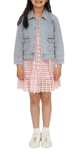 Belle & Bloom Belle & Bloom Sweet Like Me Denim Jacket in Stonewash at Nordstrom, Size 6 Au