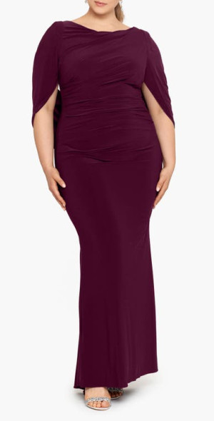 Robe Longue La Femme Taille 4 - Couleur Vin - Neuve Sans étiquettes - Nordstrom
