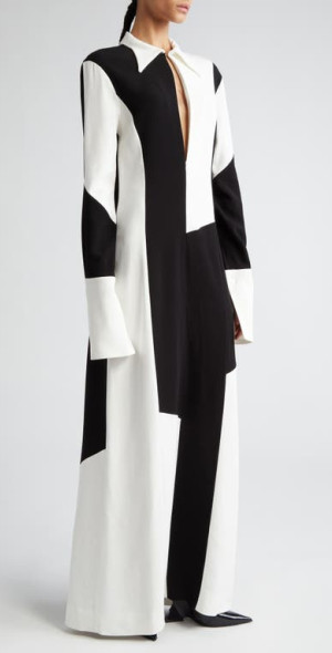 Maxi Dress Colorblock Dress Nordstrom Stella McCartney Horse Print