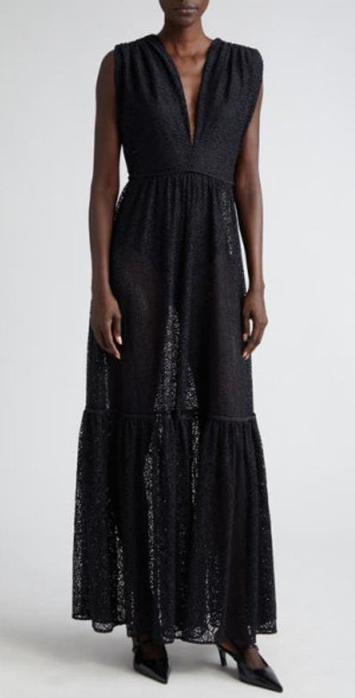 BITE Studios - Prato Lace Maxi Dress in Black Lace at Nordstrom, Size 0 Us BITE Studios - Prato Lace Maxi Dress in Black Lace at Nordstrom, Size 0 Us