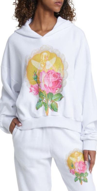 BOYS LIE Room to Grow Oversize Cotton Interlock Crop Graphic