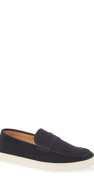 Brunello Cucinelli Brunello Cucinelli Loafer Sneaker in C8144 Dark Blue at Nordstrom, Size 8Us