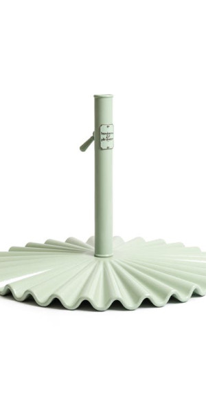 BUSINESS AND PLEASURE CO - The Clamshell Base Umbrella Stand in Sage Green