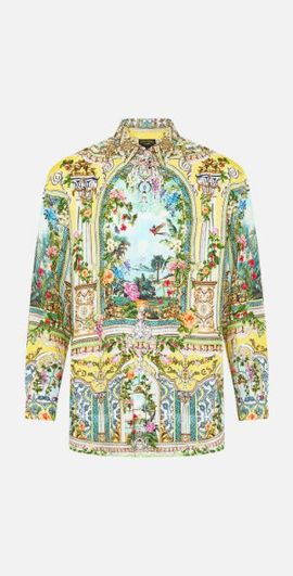 LONG SLEEVE OVERSIZED SHIRT TALES OF TOPKAPI PALACE