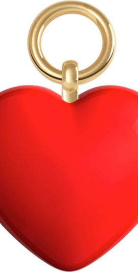 Carolina Herrera Carolina Herrera The Charm Accessory in Red Heart at Nordstrom