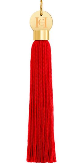 Carolina Herrera Carolina Herrera The Tassel Accessory Lipstick Charm in Red at Nordstrom