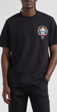 Casablanca - SSENSE Exclusive Black Casa Way T-Shirt