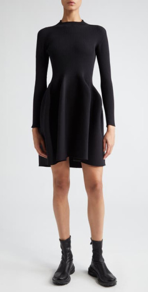 yama　CFCL POTTERY LONG SLEEVE DRESS CFCL - Pottery Long Sleeve Knit Dress in Black at Nordstrom